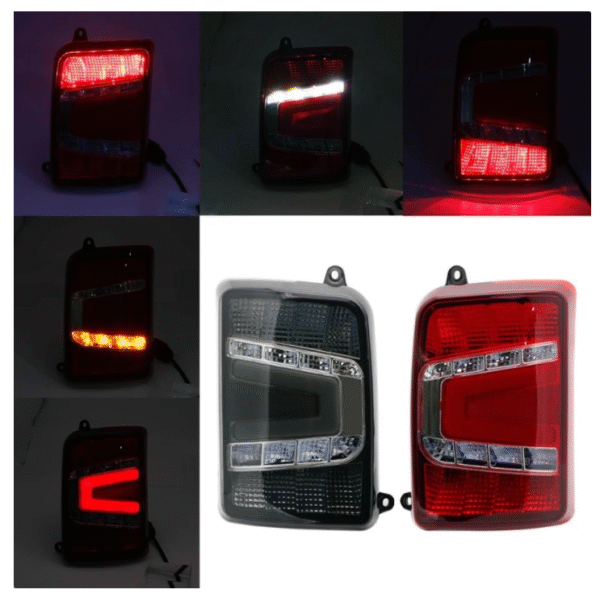 2 БРОЯ LED Диодни Опушени Тунинг Стопове за Lada Niva Задни Светлини