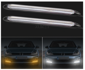 Дневни Светлини 15см с БЯГАЩ Мигач - DRL