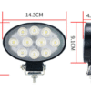 Диоден халоген LED 40W , бяла 12-60V
