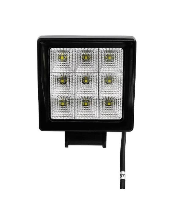 й2 LED Халоген M-tech Performance Series Work Light тип кубче с 9 диода CREE 10-32V, 45W, 6000K, 2500lm, 110x60x142mm,