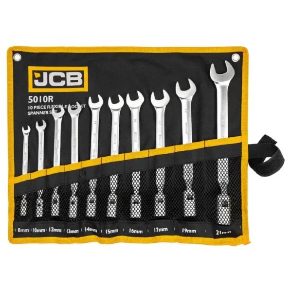 к( Комплект глухи звездогаечни ключове JCB – 10ч , 8-21мм , 5010R