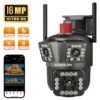 16MP SUNVISON  WiFi 4K външна камера с троен обектив 10x ZOOM
