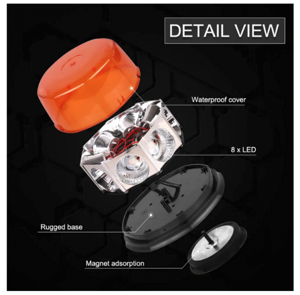 LED авариен буркан / аварийна лампа 10-30V - T400