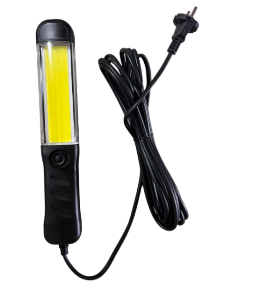 ле8 Преносима LED работна лампа за гараж, 220V COB