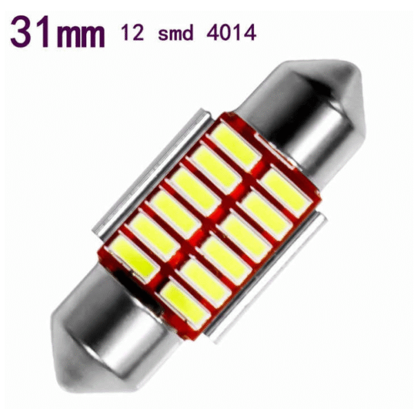лк1 LED Крушки за плафон 31мм 12/24V G-TECH - T270
