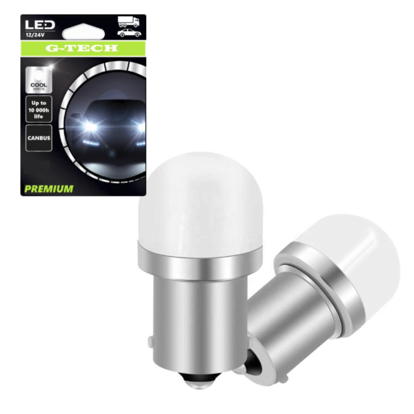 LED крушка бяла BA15s G-Tech 12/24V - T466