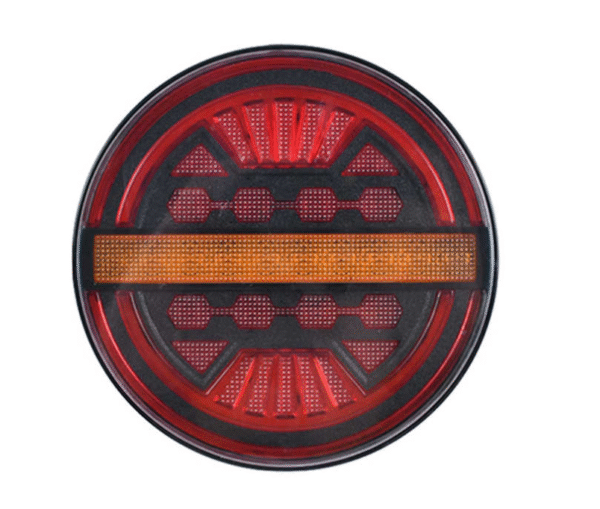 Стоп диоден ЛЕД неонова светлина с динамичен мигач 4 светлини 12/24V - T552