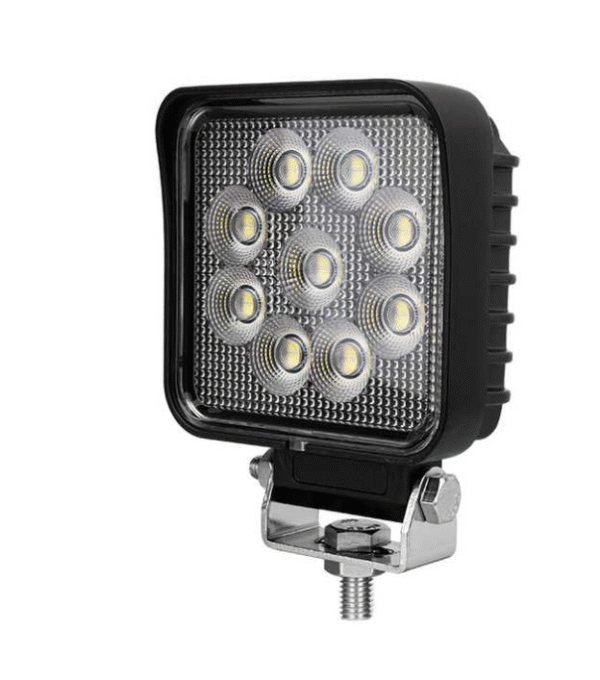 лх2 LED Халоген / работна лампа 27W 12/24V - 40мм
