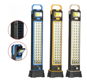 Мощна акумулаторна работна лампа със соларно зареждане