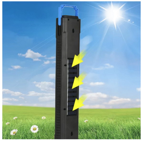 Мощна акумулаторна работна лампа със соларно зареждане