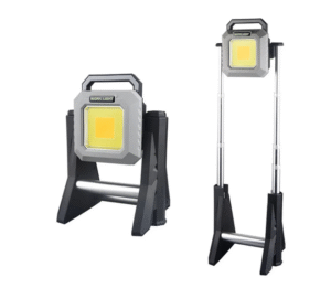 Мощна акумулаторна работна лампа - телескопична