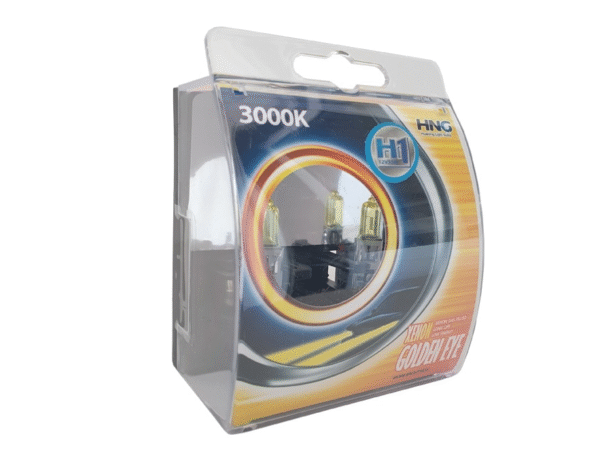 х12 Халогенни крушки HNG H1 55W тип ''Golden eye'' жълти 2бр/к-т