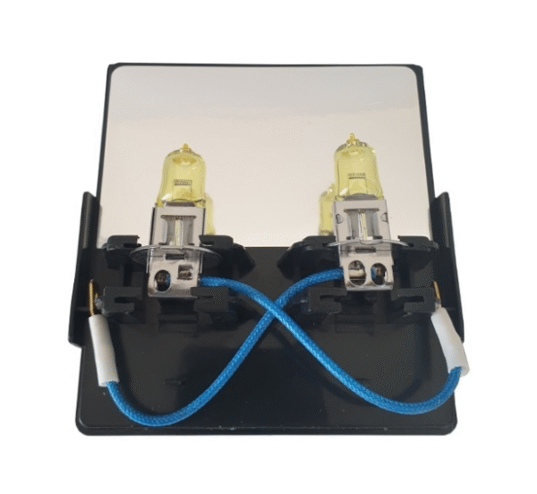 Халогенни крушки HNG H3 55W тип ''Golden eye'' жълти 2бр/к-т