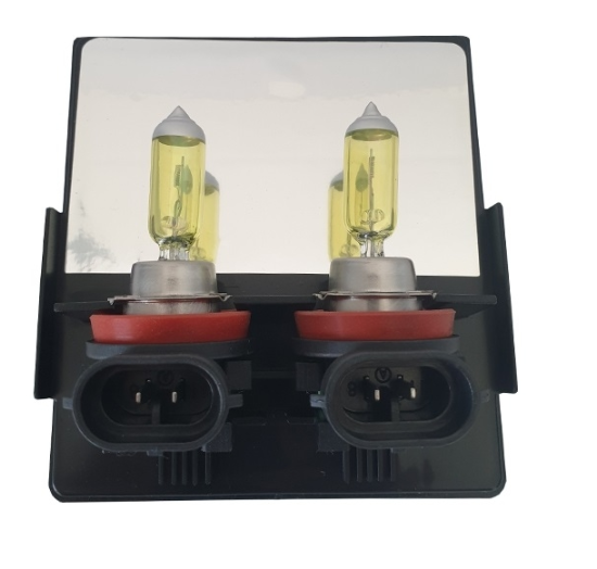 Халогенни крушки HNG H11 55W тип ''Golden eye'' жълти 2бр/к-т