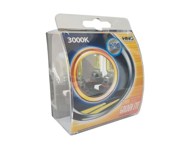 Халогенни крушки HNG HB4/9006 55W тип ''Golden eye'' жълти 2бр/к-т
