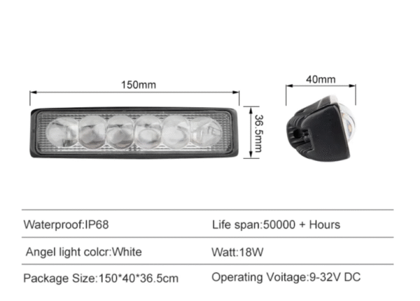 хл5 ДИОДЕН ХАЛОГЕН 5D - 18W LED