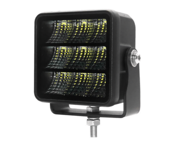 LED Халоген M-tech Black Series Work Light с 9 диода 10-32V DC, 45W, 5700K, 3780lm, 85x62x96mm