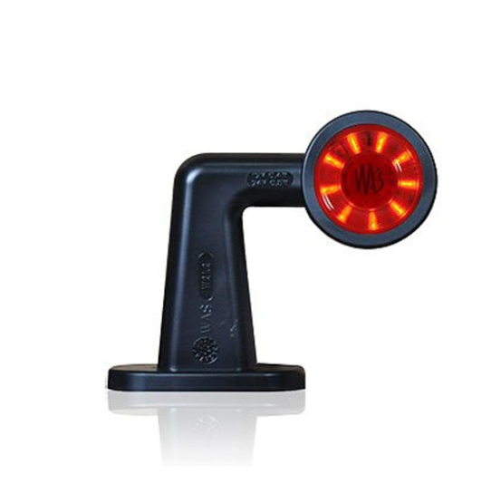 Ляво криво късо рогче