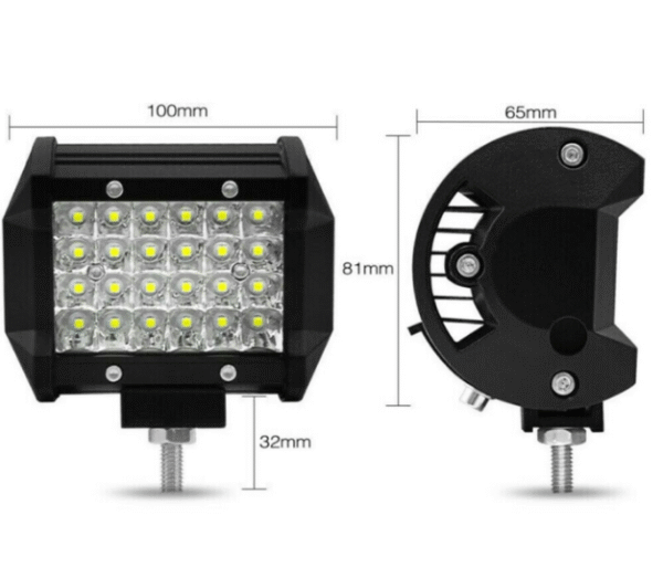 `2 ДИОДЕН ХАЛОГЕН 24 ДИОДА 72W