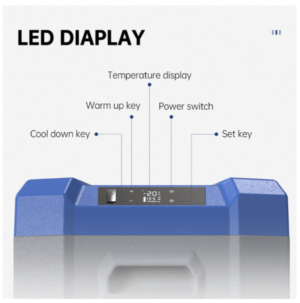 Хладилна кутия NL40 - Alpicool / 40L - 12V/24V/220V