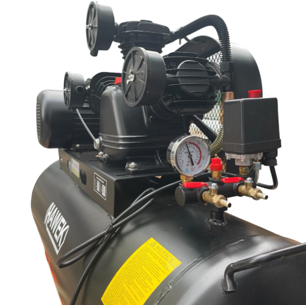 КОМПРЕСОР ЗА ВЪЗДУХ 100 ЛИТРА HAWEK