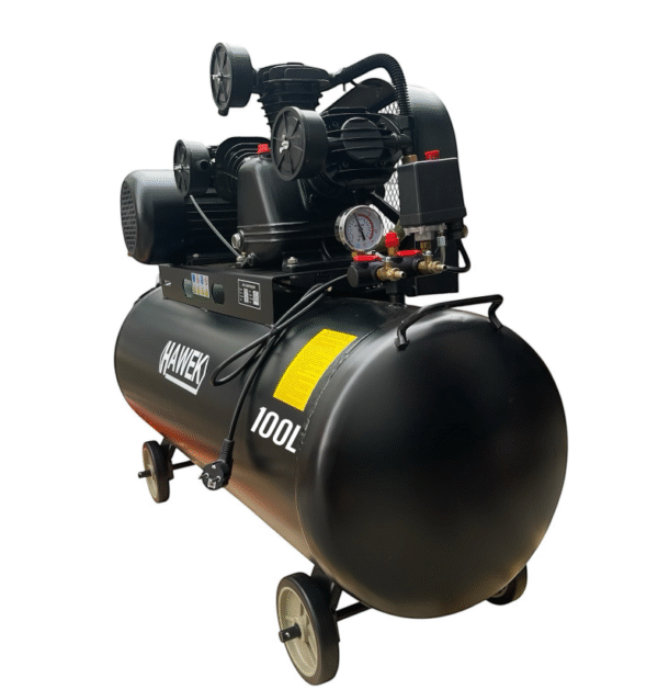 КОМПРЕСОР ЗА ВЪЗДУХ 100 ЛИТРА HAWEK