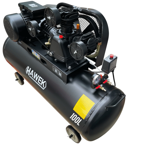 КОМПРЕСОР ЗА ВЪЗДУХ 100 ЛИТРА HAWEK