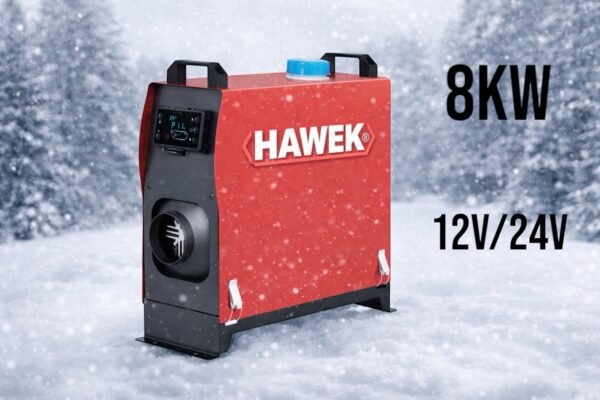 cc Суха Дизелова Печка HAWEK 8kW – за кемпери, бусове и гаражи 12V / 24V / 220V