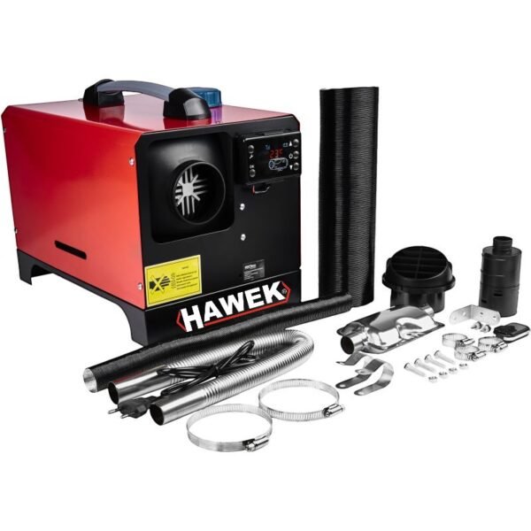 Суха Дизелова Печка HAWEK  8kW – за кемпери, бусове и гаражи 12V / 24V / 220V ,модел 2