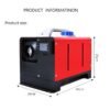 Суха Дизелова Печка HAWEK  8kW – за кемпери, бусове и гаражи 12V / 24V / 220V ,модел 2