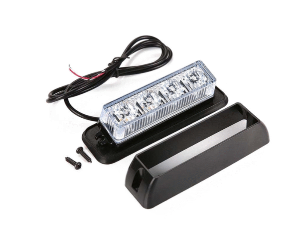 ee5 4 LED АВАРИЙНА СВЕТЛИНА, БЛИЦ, ЖЪЛТА ДИОДНА СВЕТЛИНА 12V