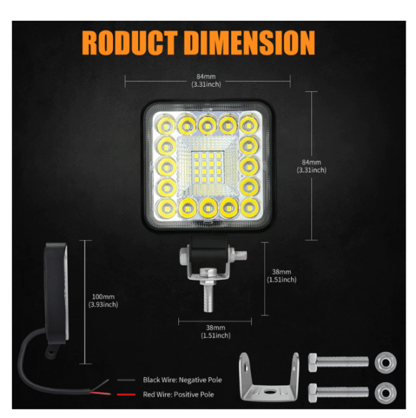 LED Халоген 96W
