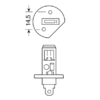 Крушка H1 12V 55W