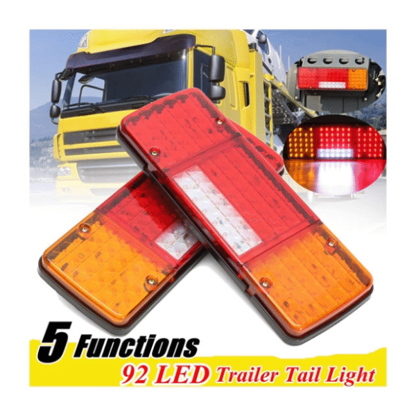 КОМПЛЕКТ ДИОДЕН СТОП СЪС 5 СВЕТЛИНИ 12 ВОЛТА