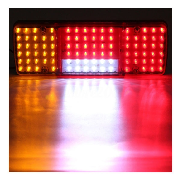 КОМПЛЕКТ ДИОДЕН СТОП СЪС 5 СВЕТЛИНИ 12 ВОЛТА