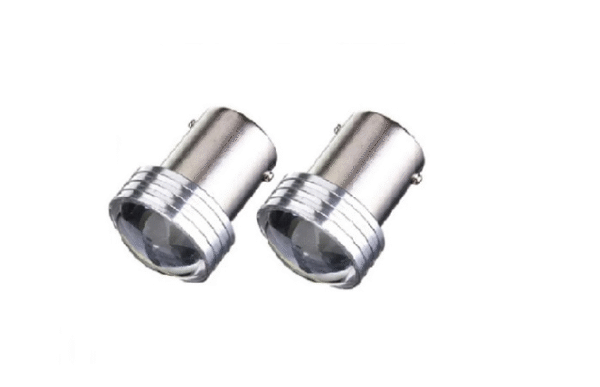 LED диодни крушки с лупа P21W