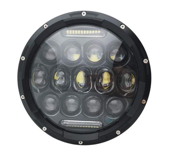 LED Фар 7 инча за вграждане на джип 12V