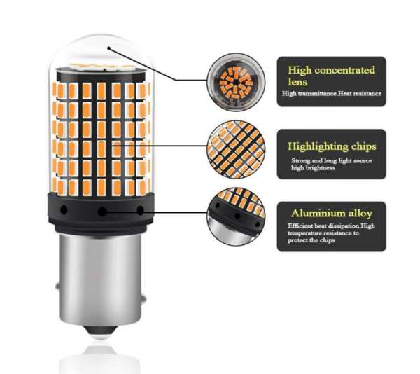 Комплект диодни крушки за мигач