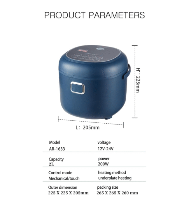 ml2 Мултикукър за кола, камион, каравана 12/24V