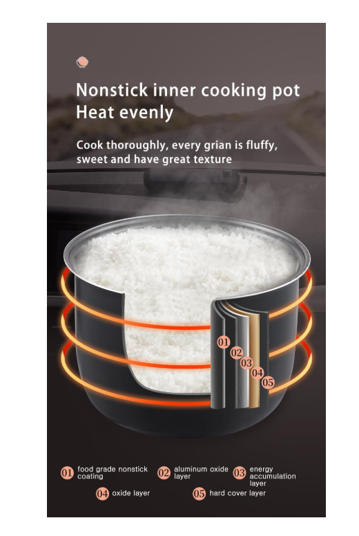 ml6 Мултикукър за кола, камион, каравана 12/24V