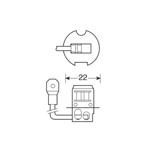 Крушка H3 24V 70W