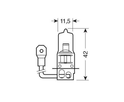 Крушка H3 24V 70W