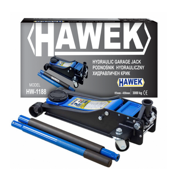 o Нископрофилен крик 3 тона 85 - 430 мм HAWEK