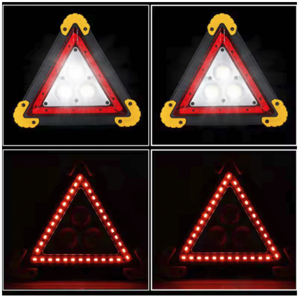 Авариен светещ LED триъгълник- 25см
