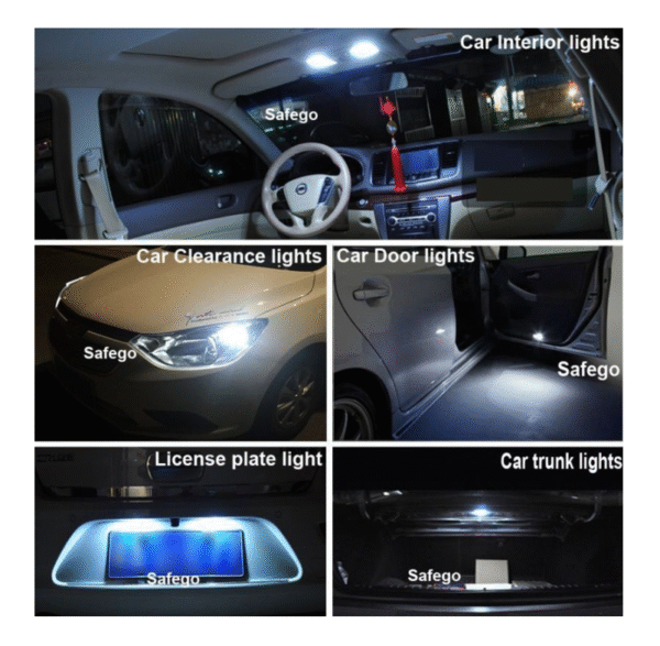 Диодни безцокълни крушки T10 12V/24V  G-Tech