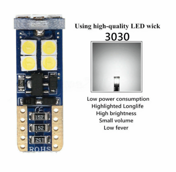 Диодни безцокълни крушки T10 12V/24V  G-Tech