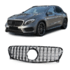 Решетка за Mercedes GLA X156 2013-2018 тип GT хром/черна