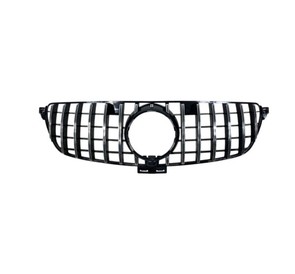 t1 Решетка тип GT за Mercedes GLE SUV W166, GLE купе C292 2015-2019 с отвор за камера хром/черна