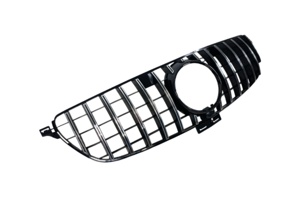 t2 Решетка тип GT за Mercedes GLE SUV W166, GLE купе C292 2015-2019 с отвор за камера хром/черна