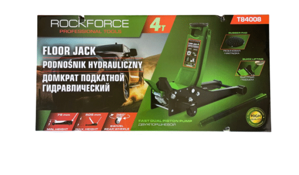 Крик крокодил 4 тона с две помпи и педал 75 – 505ММ ROCKFORCE